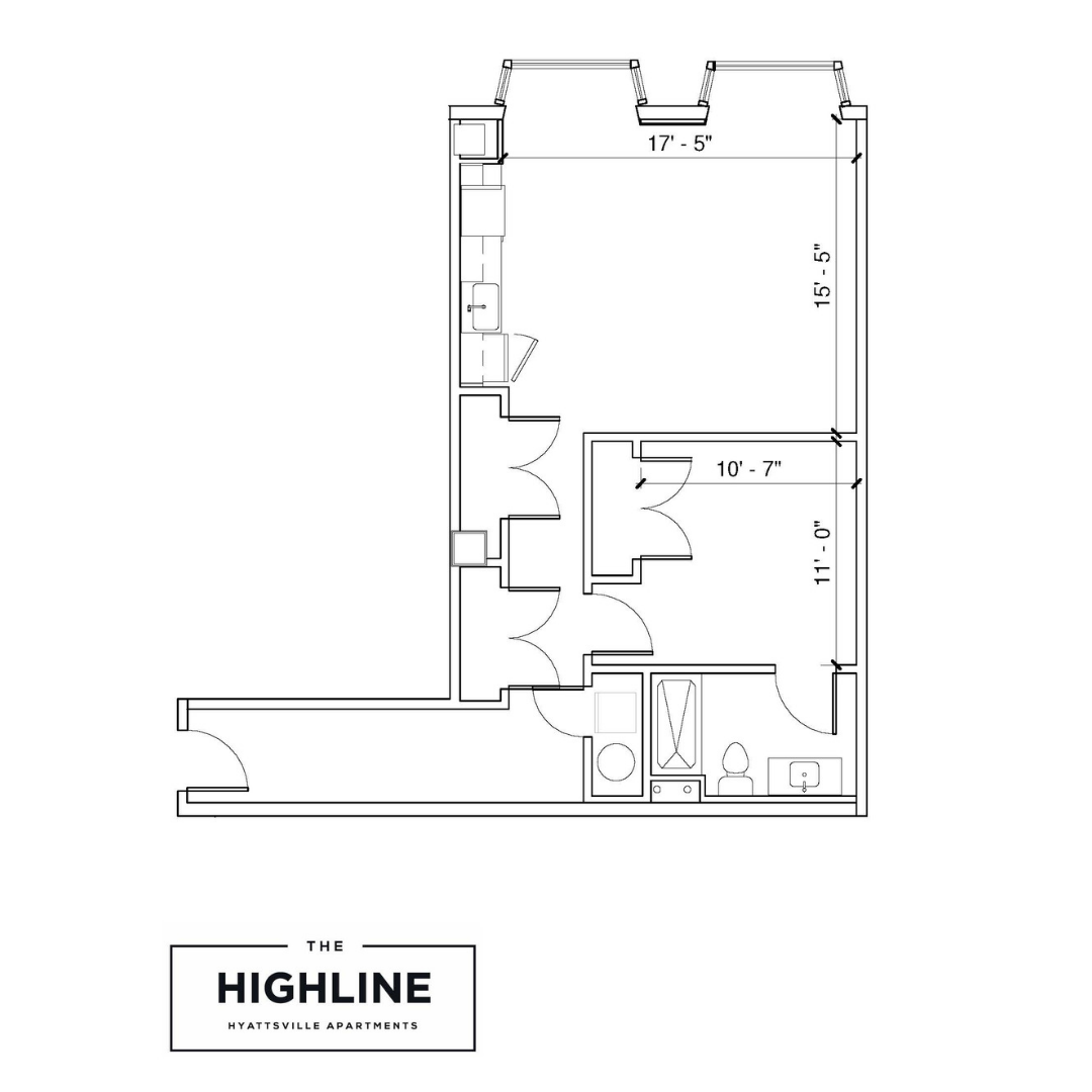 Floor plan layout diagram